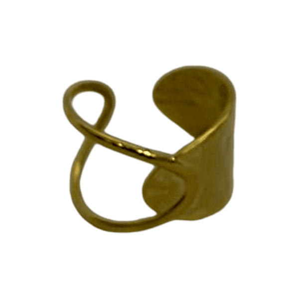 Anillo entrelazado resaque
