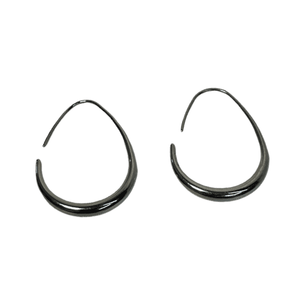 Aretes gota resaque grande