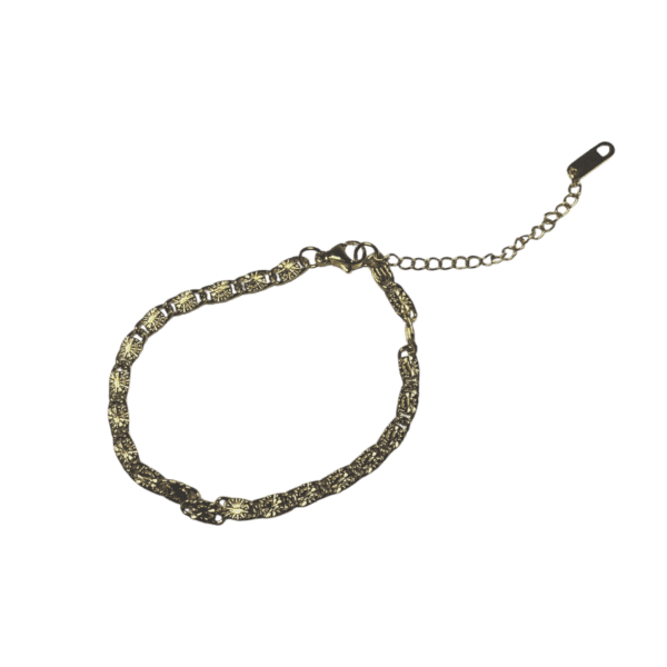 Pulsera eslabón destello