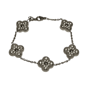 Pulseras flores circonias