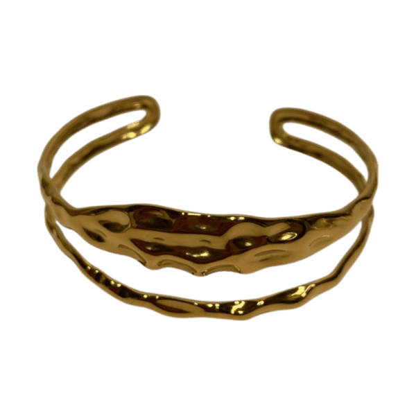 Brazalete dos lineas corrugado
