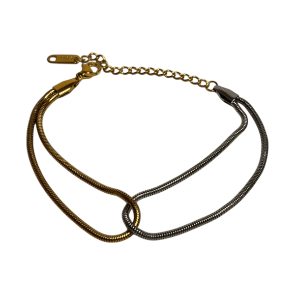 Pulsera bicolor